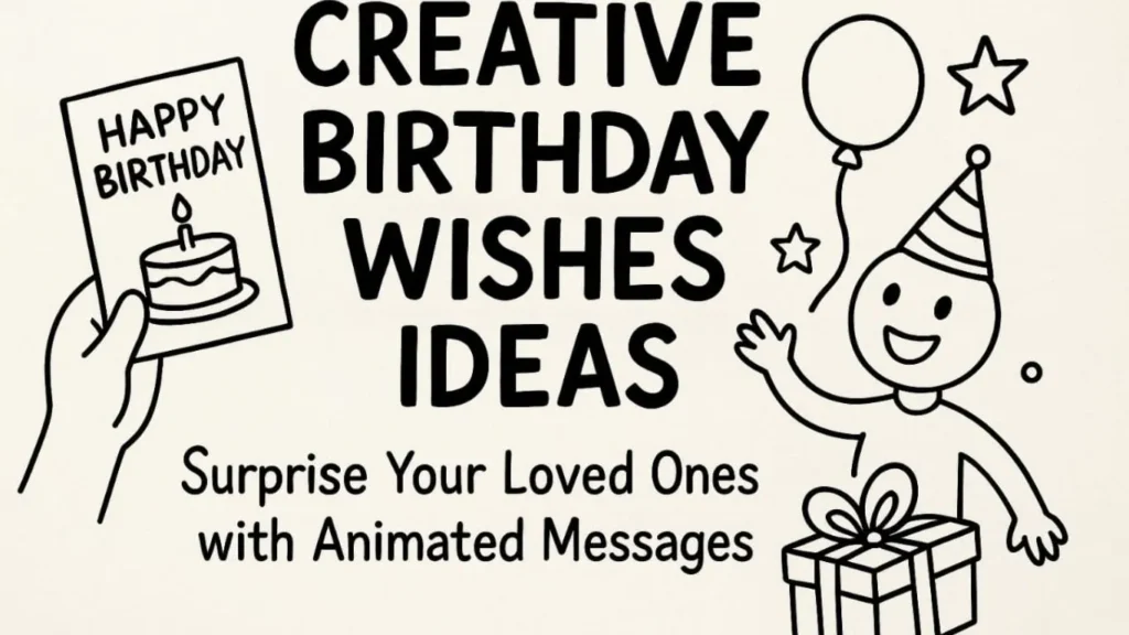 Creative Birthday Wishes Ideas: Surprise Your Loved Ones with Animated Messages