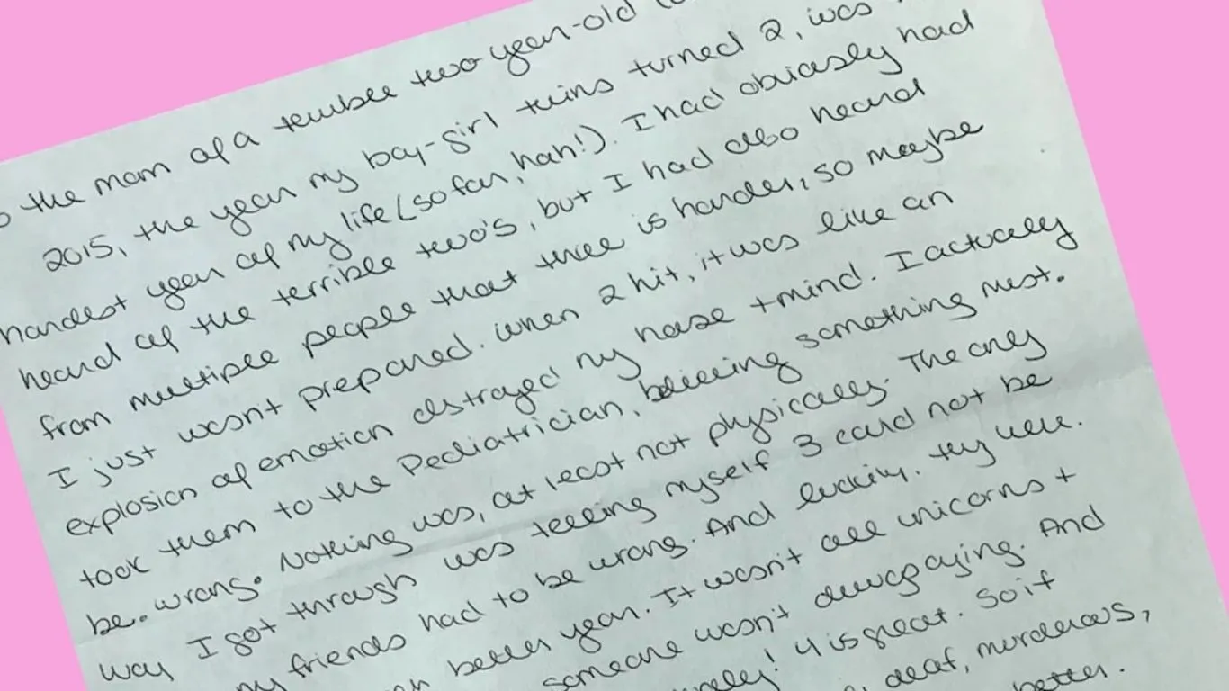 Mother’s Day Letter